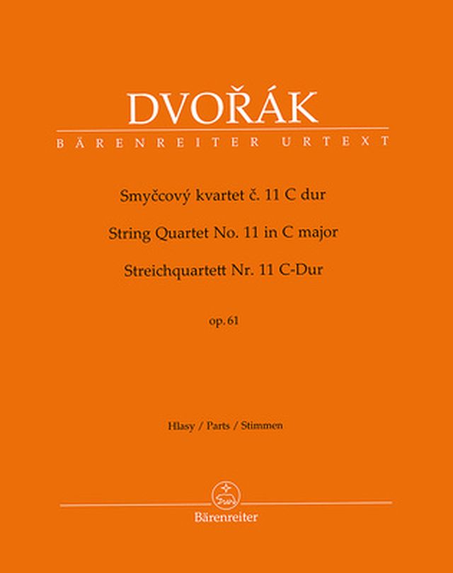 Bärenreiter Dvorák Streichquartett Nr. 11