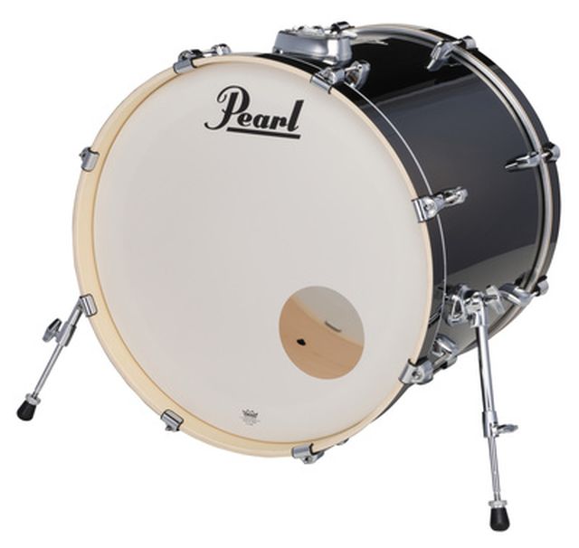 Pearl 22"x18" Export BD Jet Black
