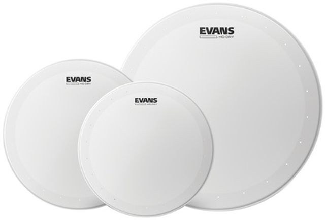 Evans HD Dry Coated Tom Pack Fusion