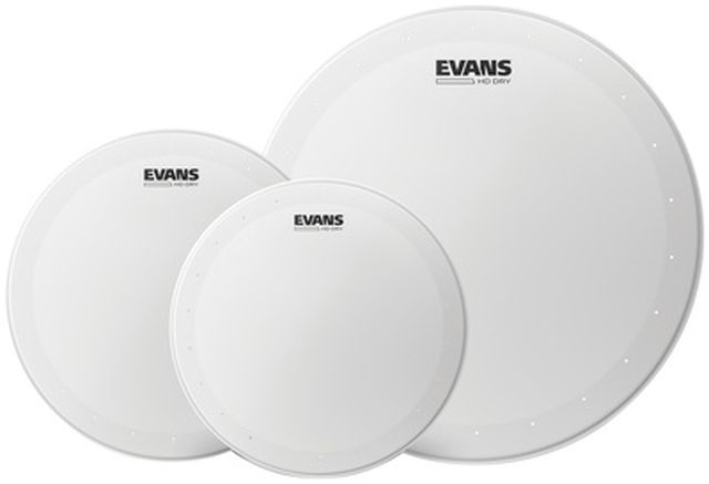 Evans HD Dry Coated Tom Pack Rock