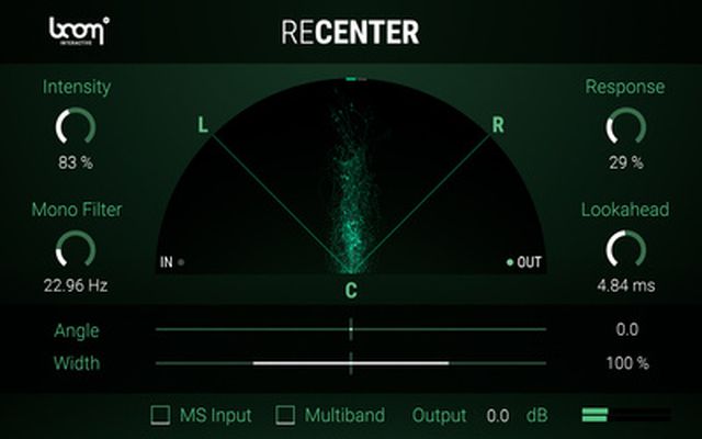 BOOM Library Recenter