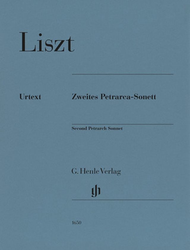 Henle Verlag Liszt Zweites Petrarca-Sonett