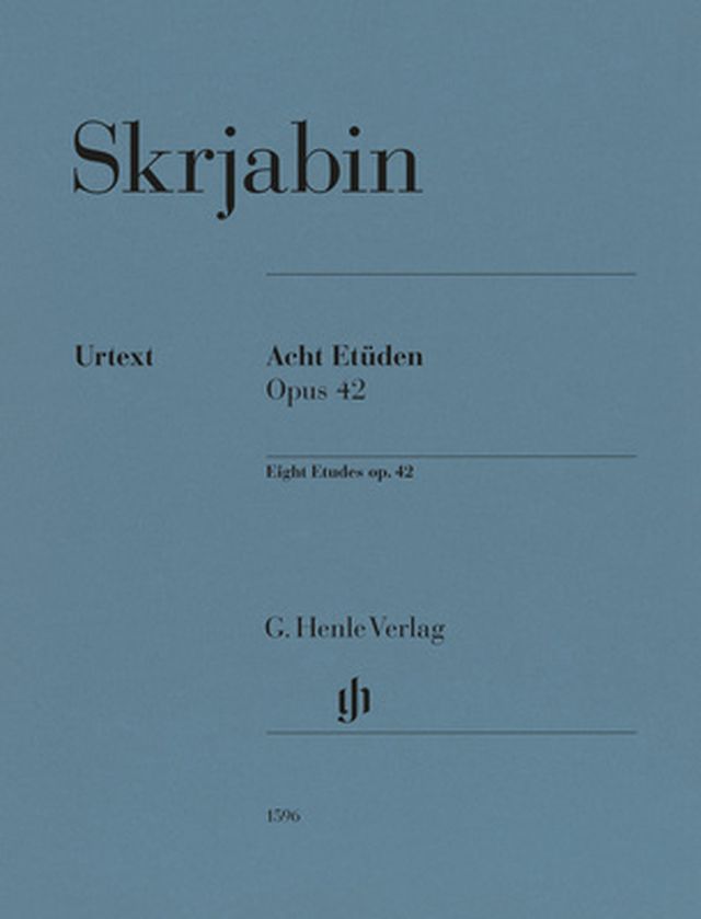 Henle Verlag Skrjabin Acht Etüden op.42