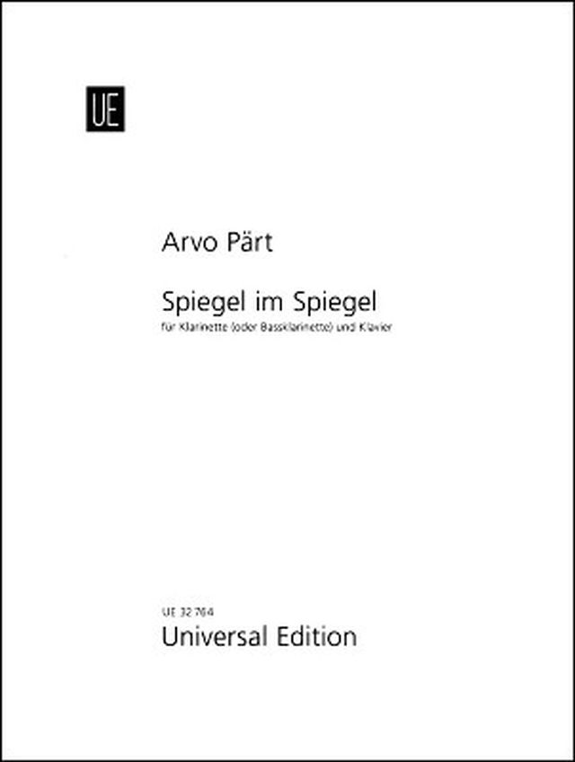 Universal Edition Pärt Spiegel im Spiegel
