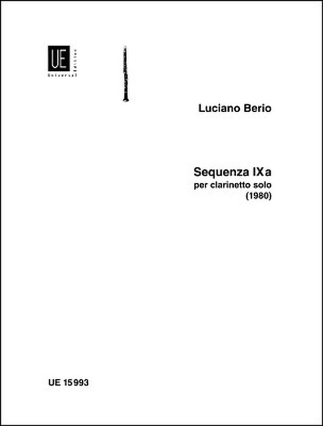 Universal Edition Berio Sequenza IX