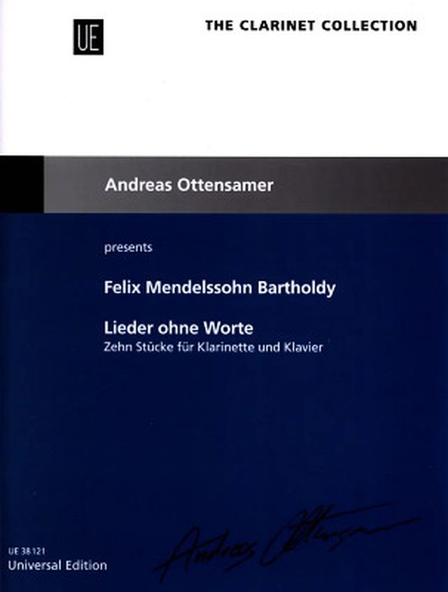 Universal Edition Mendelssohn Lieder ohne Worte
