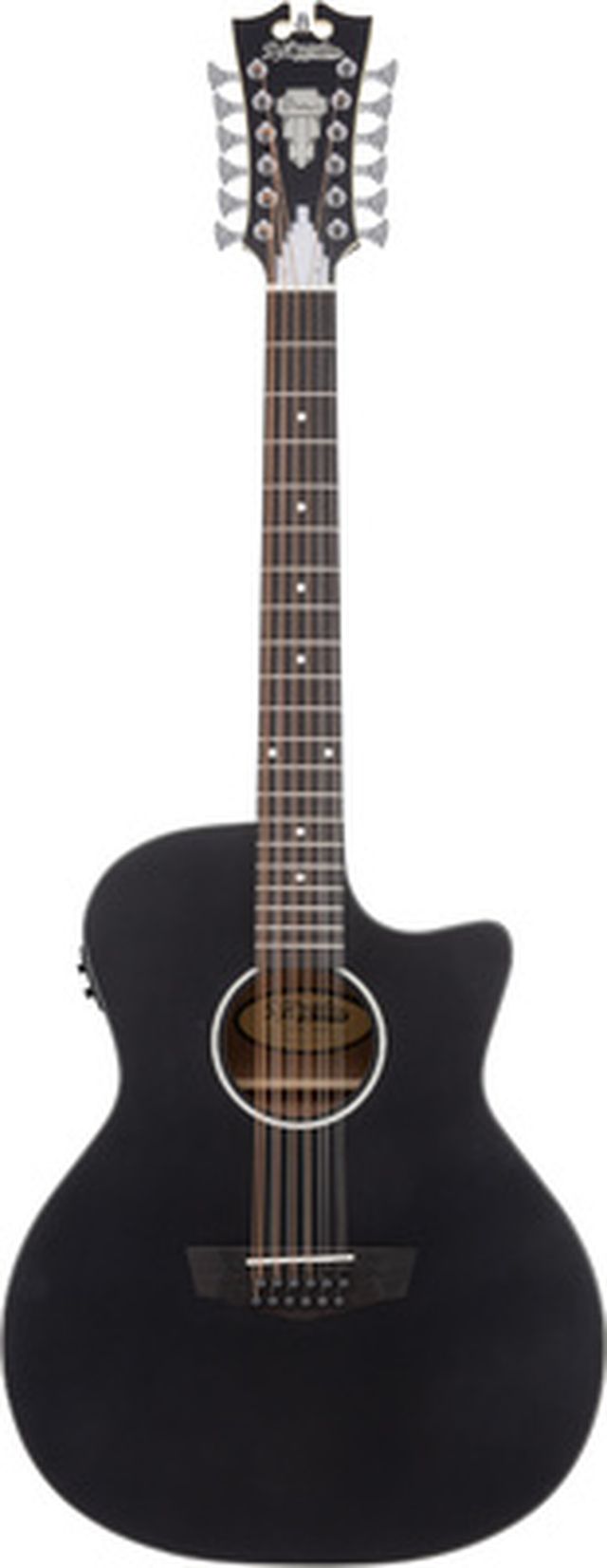 DAngelico Premier Fulton LS Matte Black