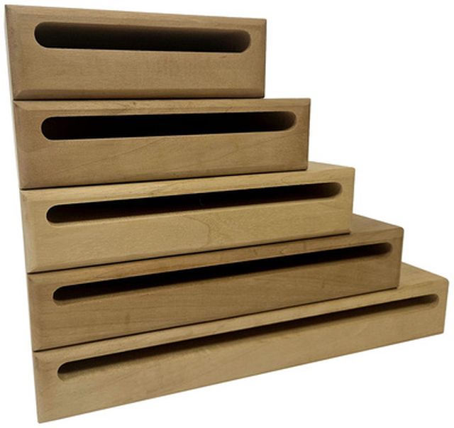 NGL Percussion Woodblock Nut Set of 5