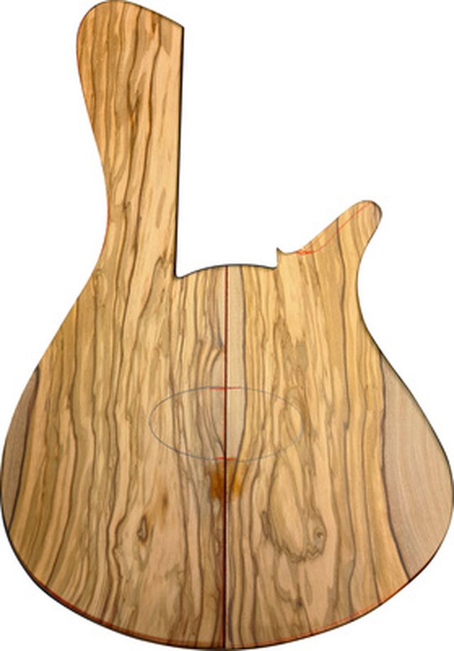Franz Bassguitars Sirius DC 5 Olive