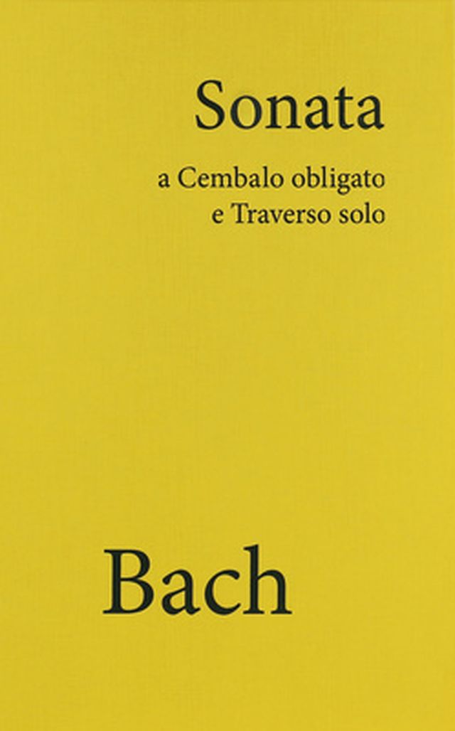Henle Verlag Bach Flötensonate Faksimile