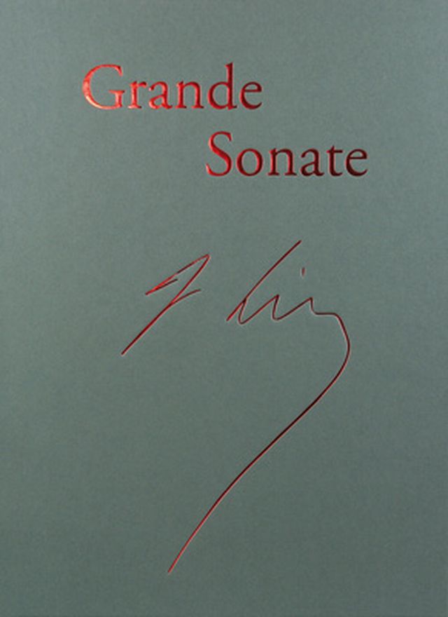 Henle Verlag Liszt Klaviersonate Faksimile