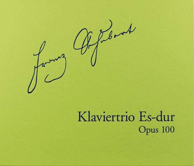 Henle Verlag Schubert Klaviertrio Es-dur