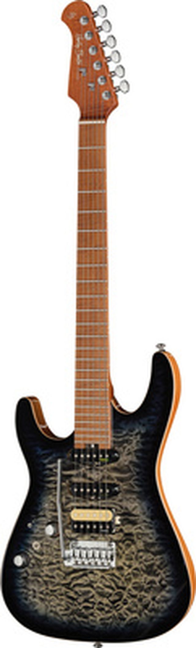 Harley Benton Fusion-IV HSS LH MN QBLB