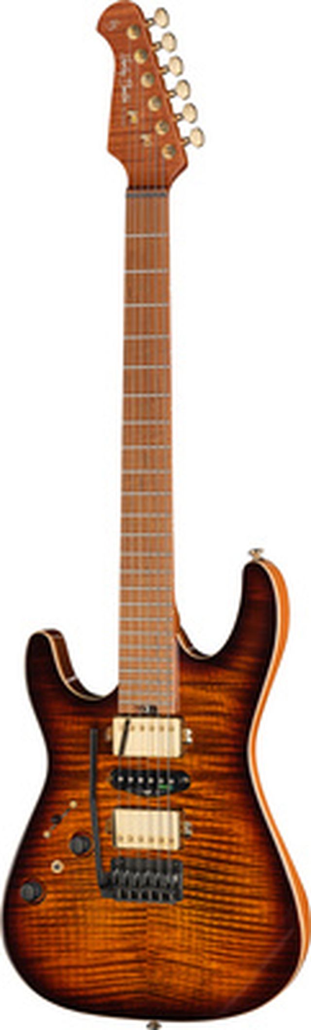 Harley Benton Fusion-IV HSH LH MN FBB