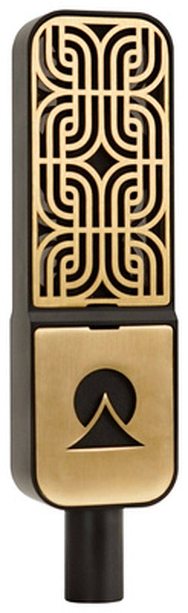 Ohma World Motif Ribbon Black & Brass