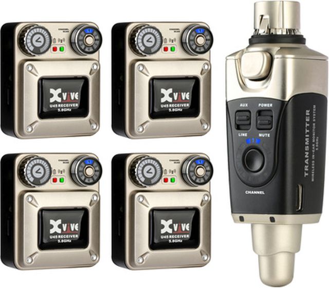 XVive U45 In-Ear Monitor Bundle 4R
