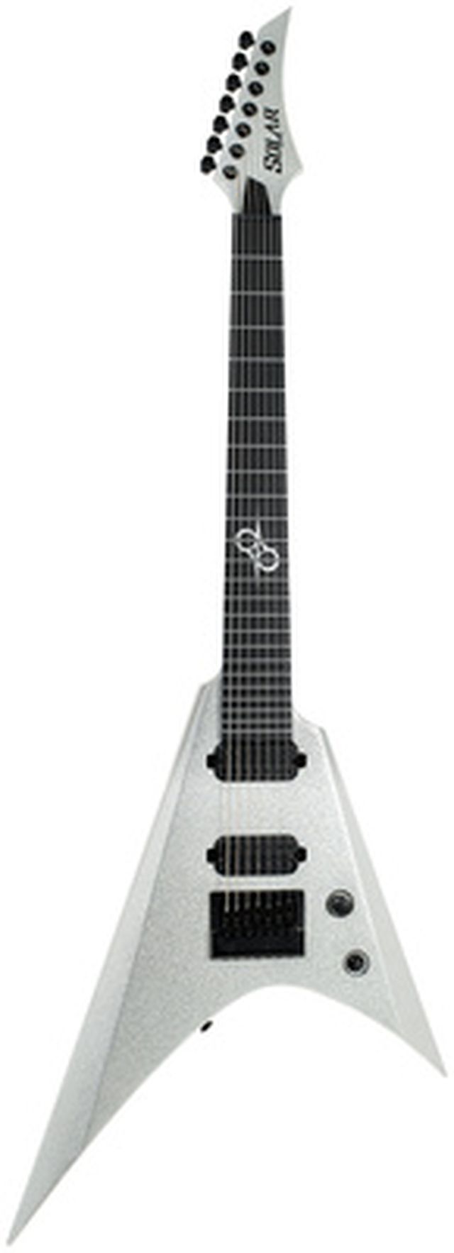 Solar Guitars VAR1.7SP Silver Sparkle