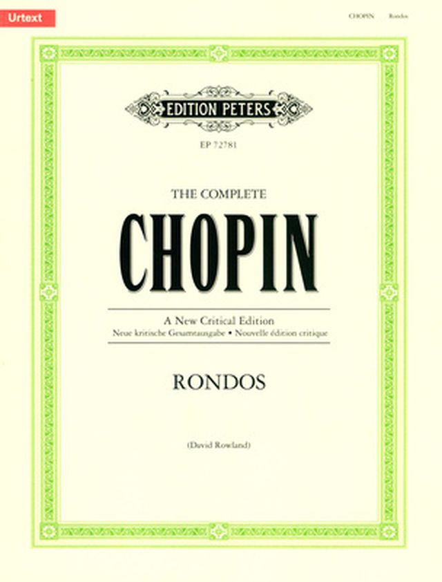 Edition Peters Complete Chopin Rondos