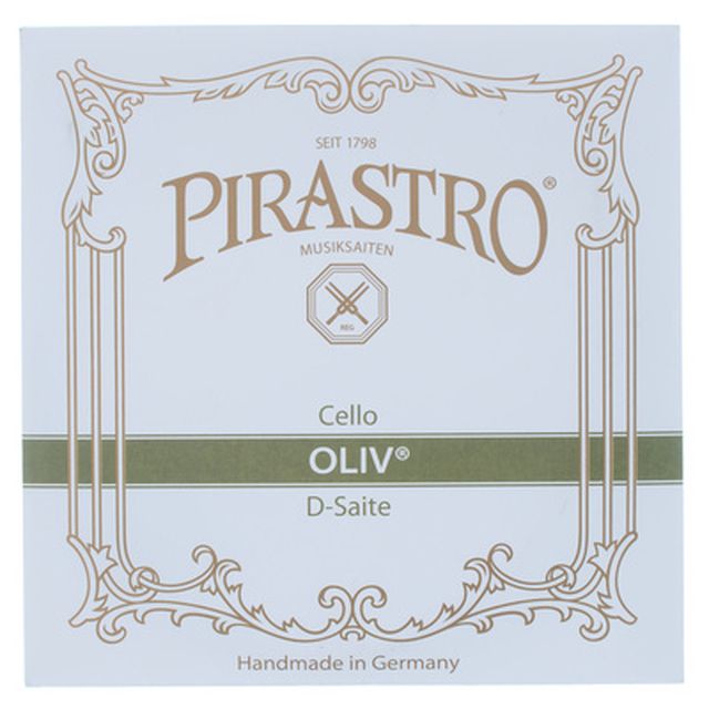 Pirastro Oliv Cello D 27 1/2 String 4/4