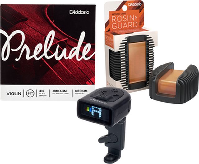 Daddario Prelude Violin Bundle