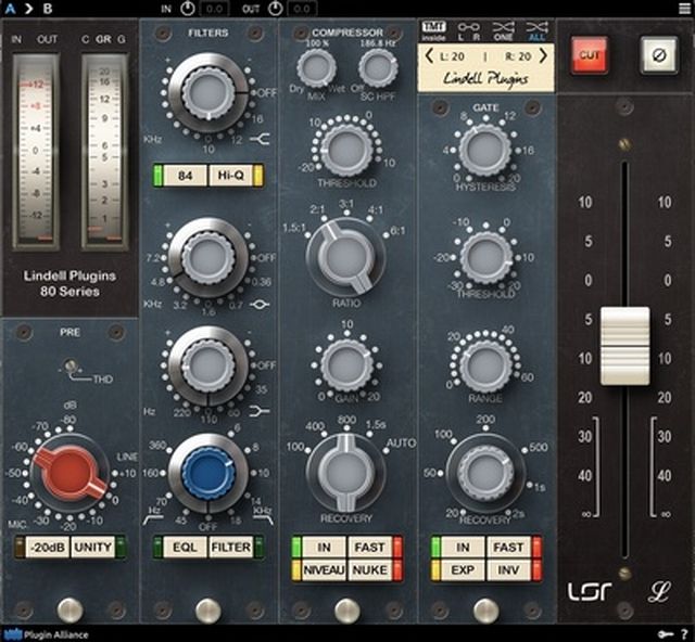 Plugin Alliance Lindell Audio 80 Series