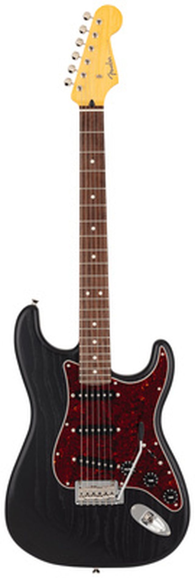 Fender Hybrid II RAW ASH Strat BLK