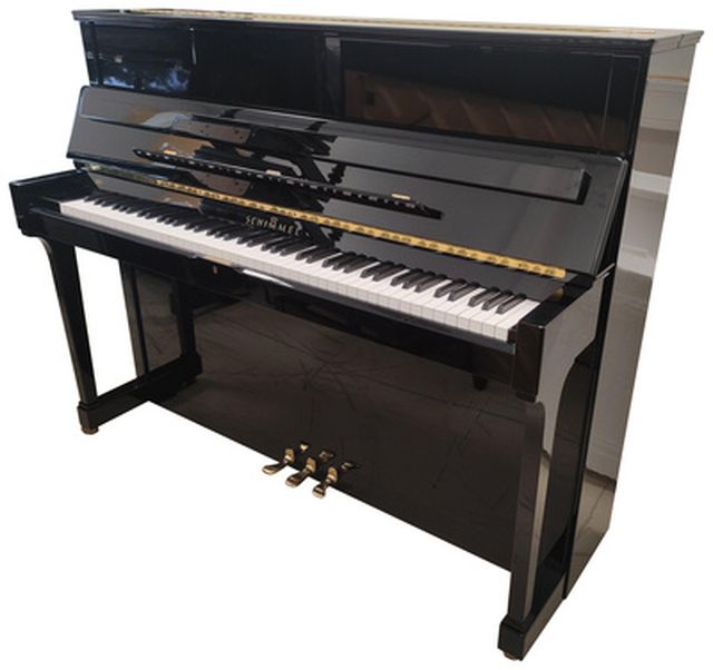 Schimmel Piano used black
