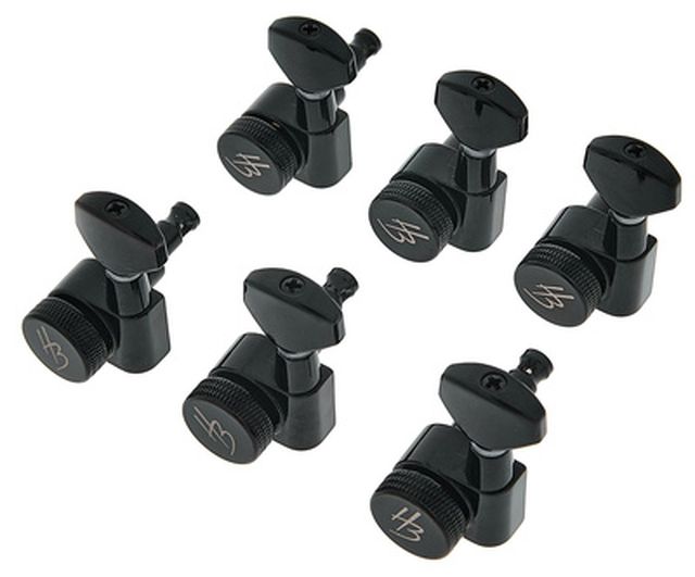 Harley Benton Parts JN07BK SPLK R6 Tuner Set