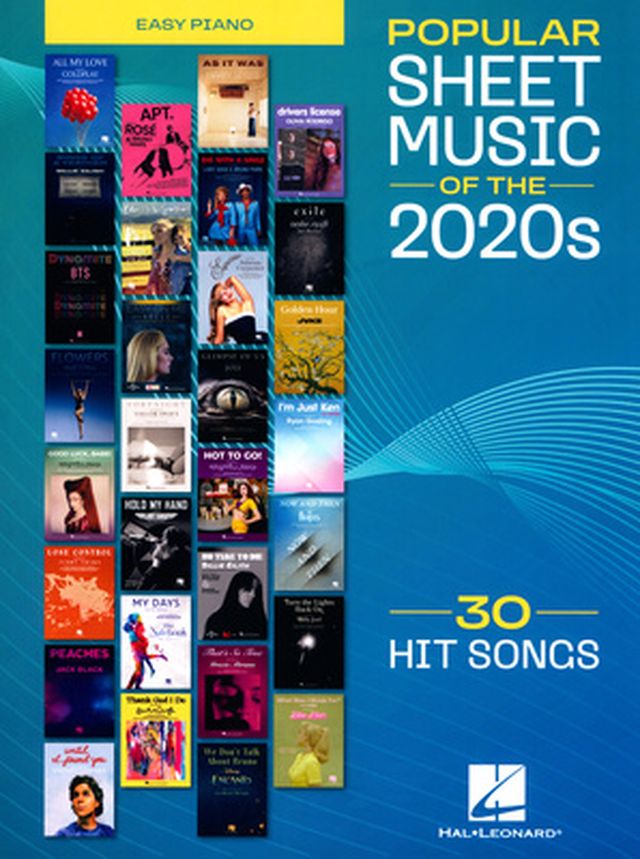 Hal Leonard Popular Sheet Music 2020s
