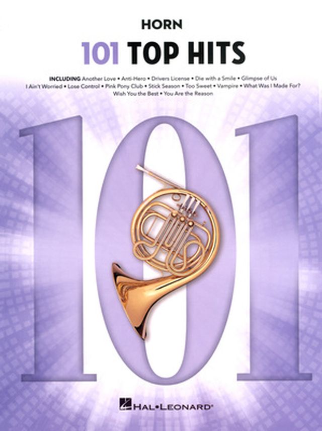 Hal Leonard 101 Top Hits for Horn