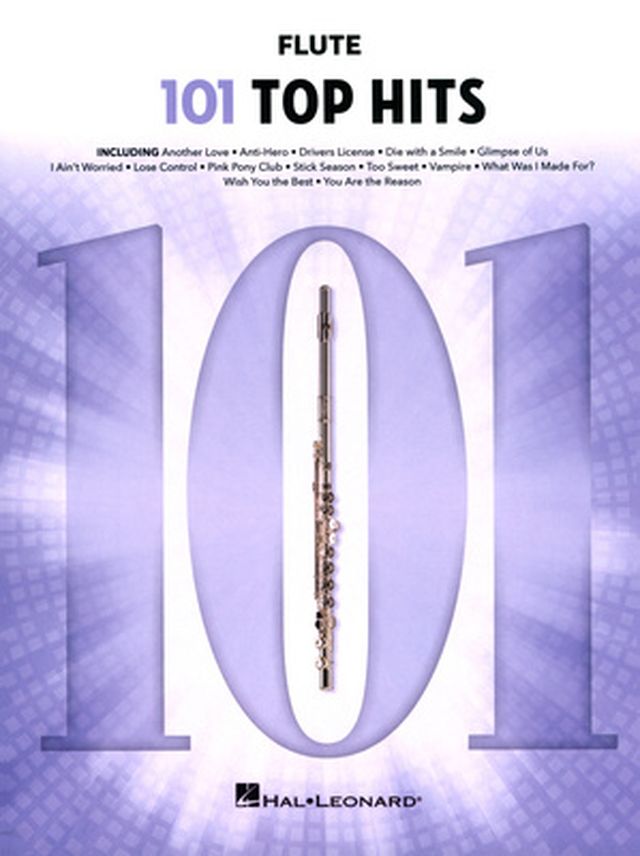 Hal Leonard 101 Top Hits for Flute