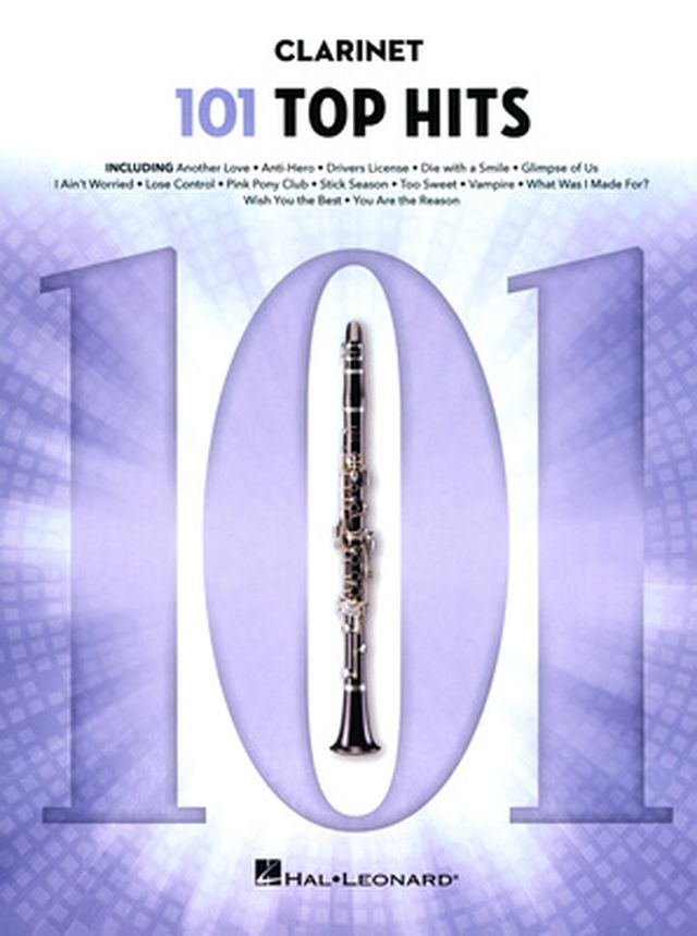 Hal Leonard 101 Top Hits for Clarinet