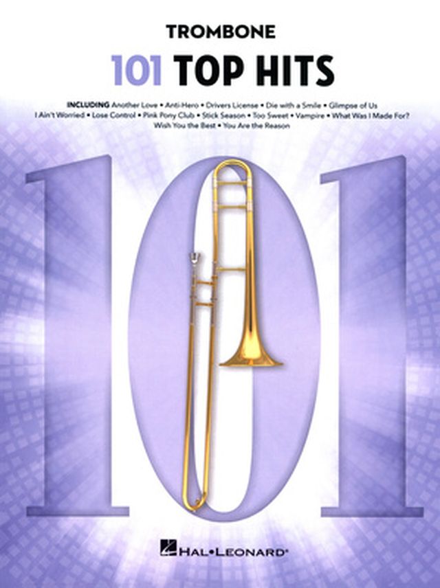 Hal Leonard 101 Top Hits for Trombone