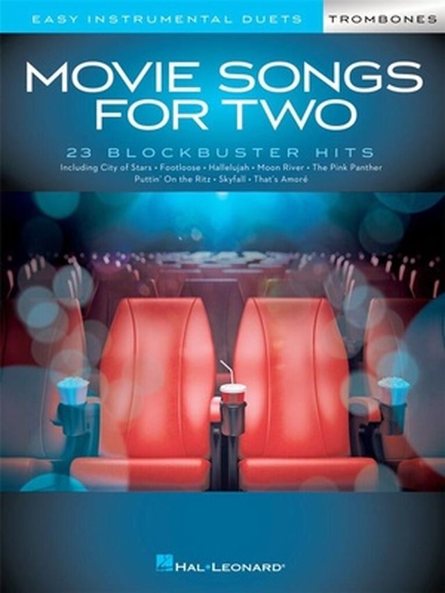 Hal Leonard Movie Songs For Two Trombones
