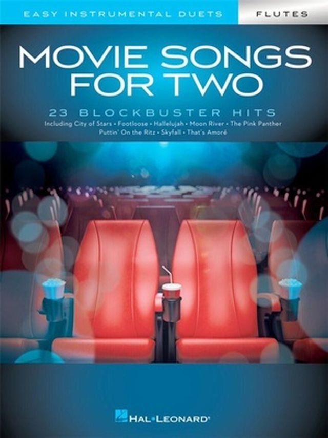 Hal Leonard Movie Songs For Two Flutes