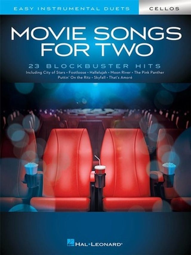 Hal Leonard Movie Songs For Two Cellos