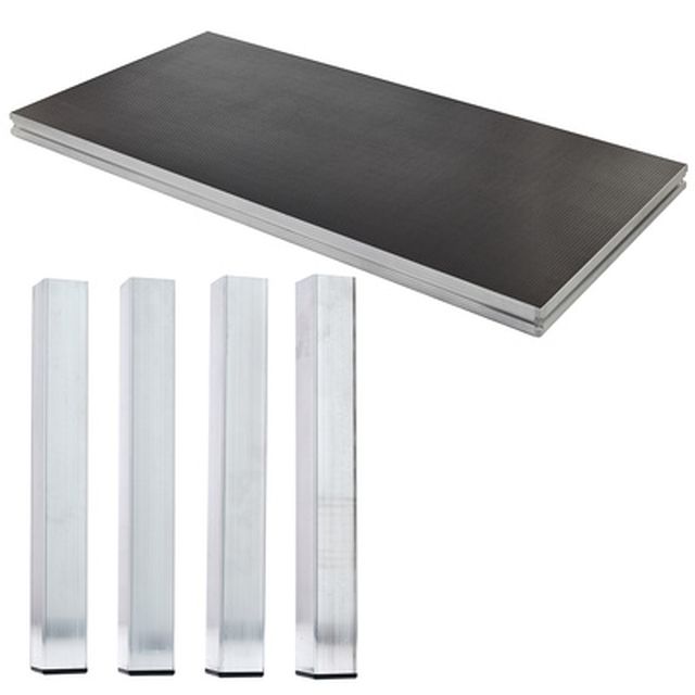 Stageworx Tec Deck 2x1m incl. 40cm feet