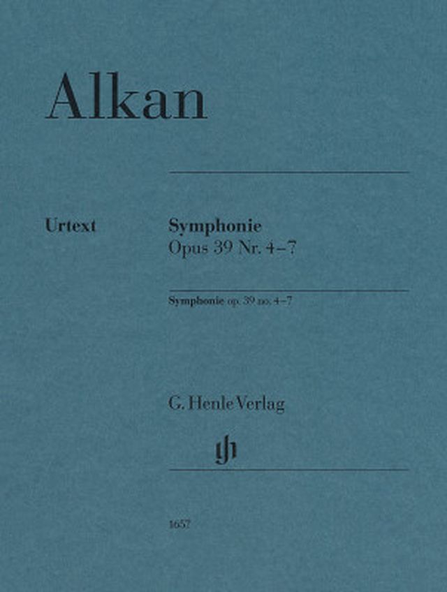 Henle Verlag Alkan Symphonie op. 39