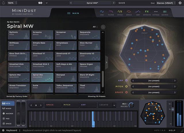 Sound Particles MiniDust
