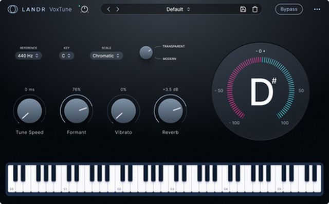 LANDR VoxTune