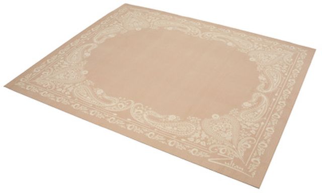 Zultan Drum Rug Velvet Beige