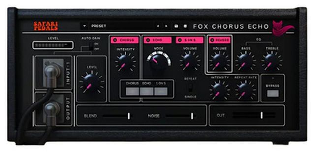 Safari Pedals Fox Echo Chorus