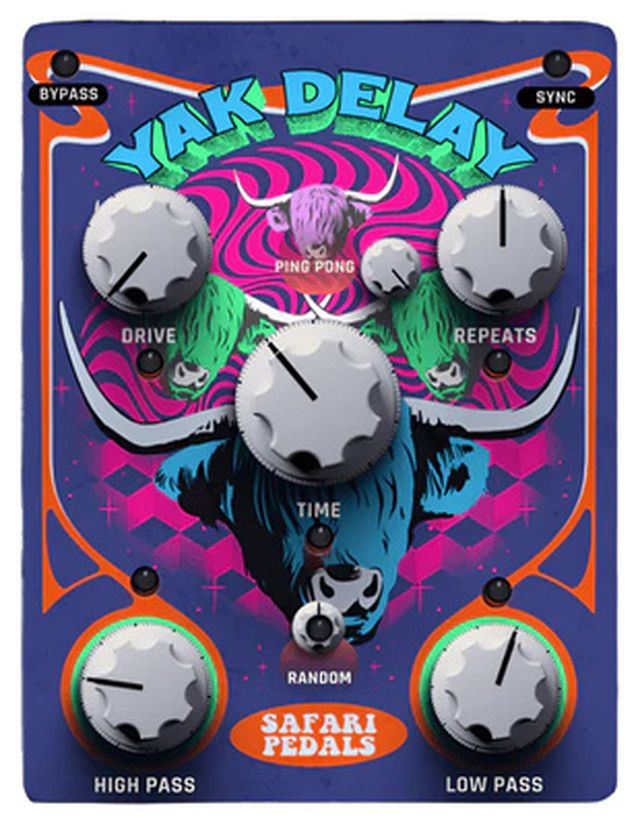 Safari Pedals Yak Delay