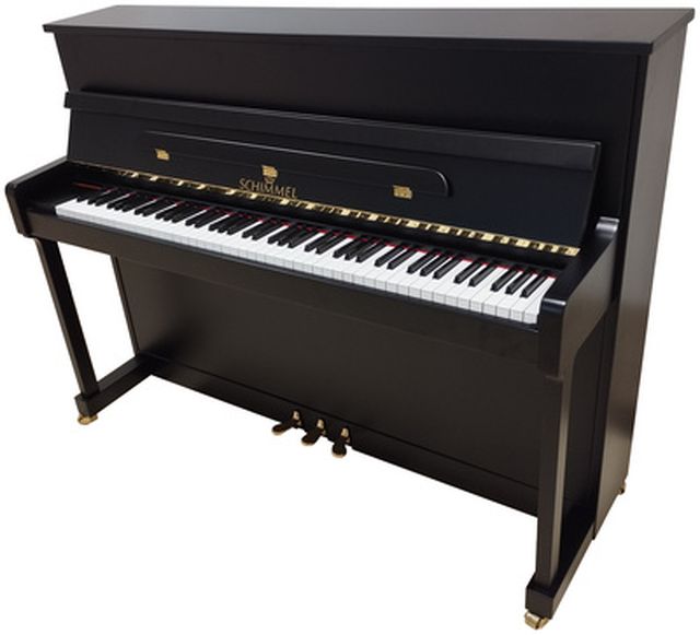 Schimmel Piano used black