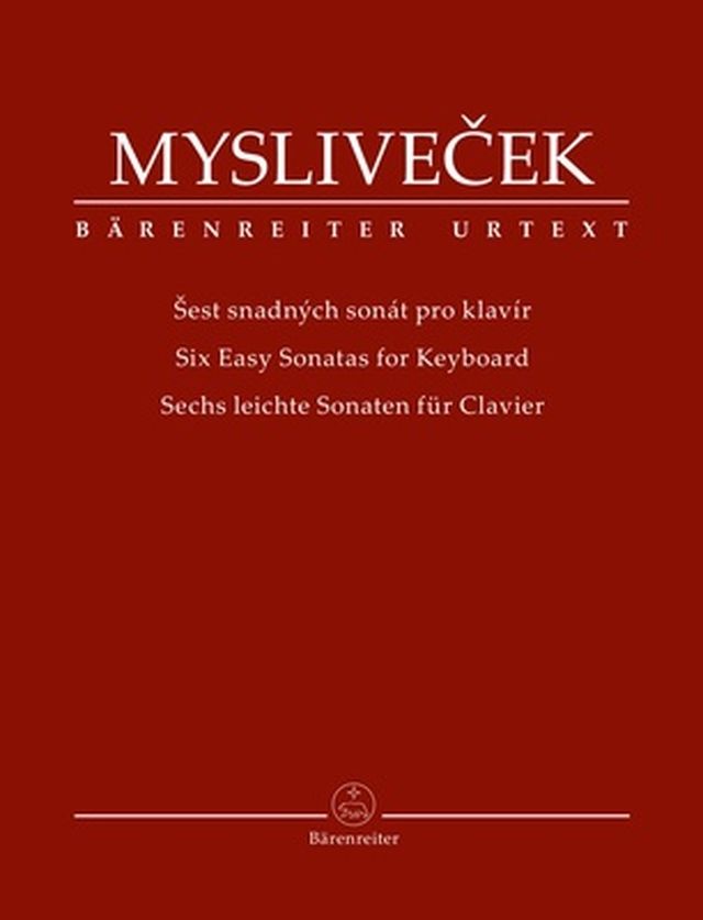 Bärenreiter Myslivecek 6 Leichte Sonaten
