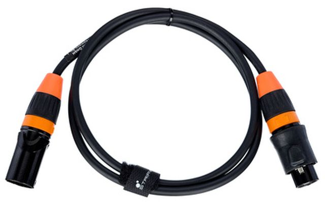 Stairville PDC3CC IP65 DMX Cable 1m 3pin