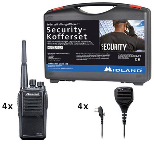 Midland G15 Pro NC Case Set 4 MA 25