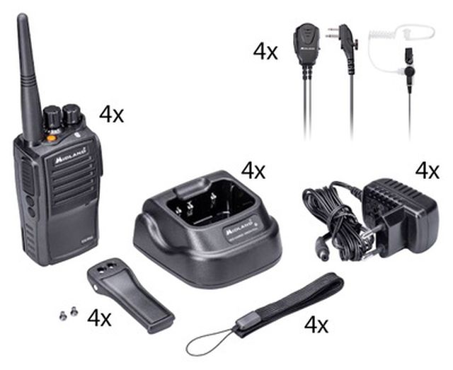Midland G15 Pro NC Case Set 4 MA 31