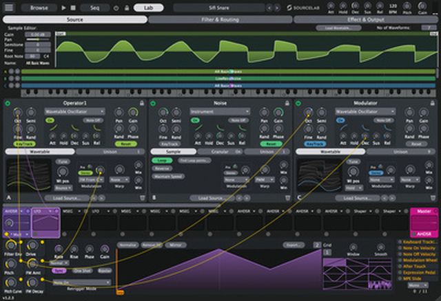 Initial Audio SourceLab