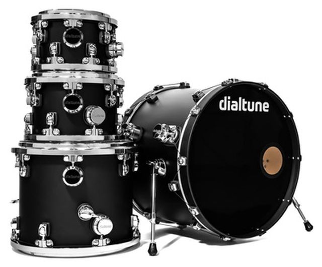 Dialtune 4-pcs Maple Set Matte Black